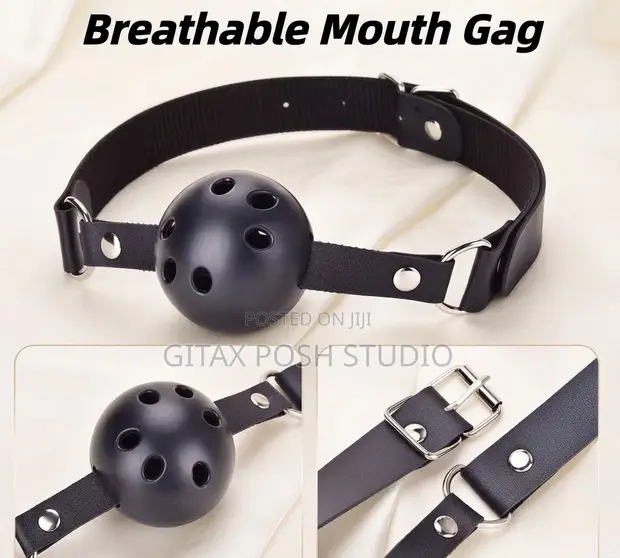 Mouth Gag Strap - Consensual Adult Role-Play - 1