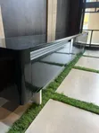 Wood-Mode Black TV Stand - 2