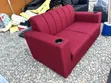 Royal Comfort 2-Seater Theater Sofa - Burgundy - 2