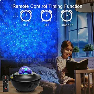 Astronaut Starry Light Projector with Bluetooth Speaker