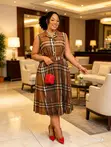 Elegant Office Dresses - Cedar - 2