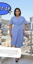 Elegant Office Dresses - Cedar - 3
