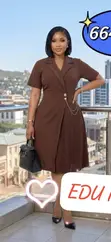 Elegant Office Dresses - Cedar - 4