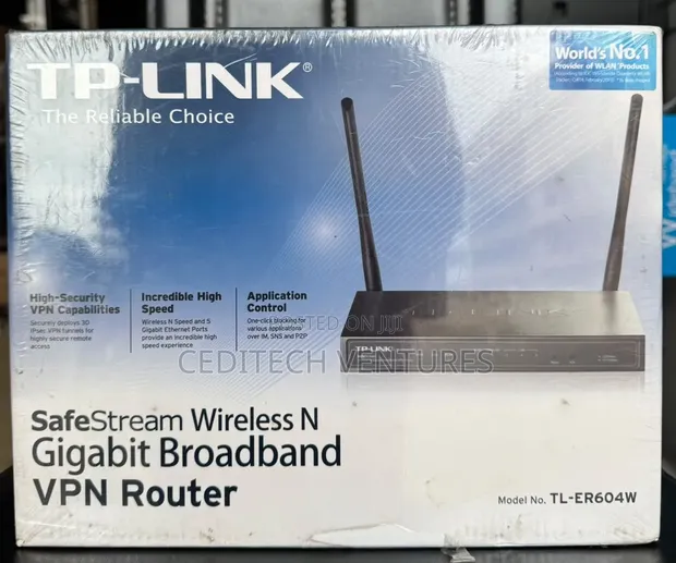 SafeStream Wireless N Gigabit Broadband VPN Router - 1