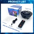 Multifunctional LED Starry Projector with 10 Colors - 2