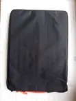Laptop Sleeve Bag 15.6'', 14.0'', 13.3'' (Black, Orange Zip Handle) - 2