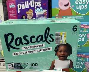 Rascals Premium Diapers Size 6 (15-20kg), 100 Count