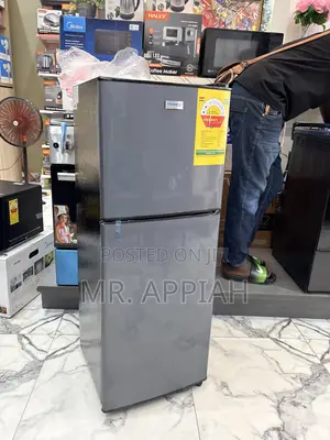 Adorable Nasco Double Door Fridge (NASD2-13FL) 112L