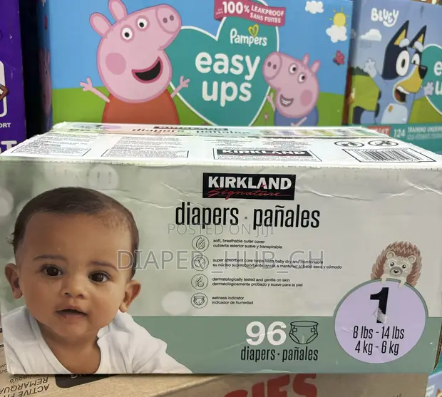 Kirkland Signature Diapers Size 1 - 1