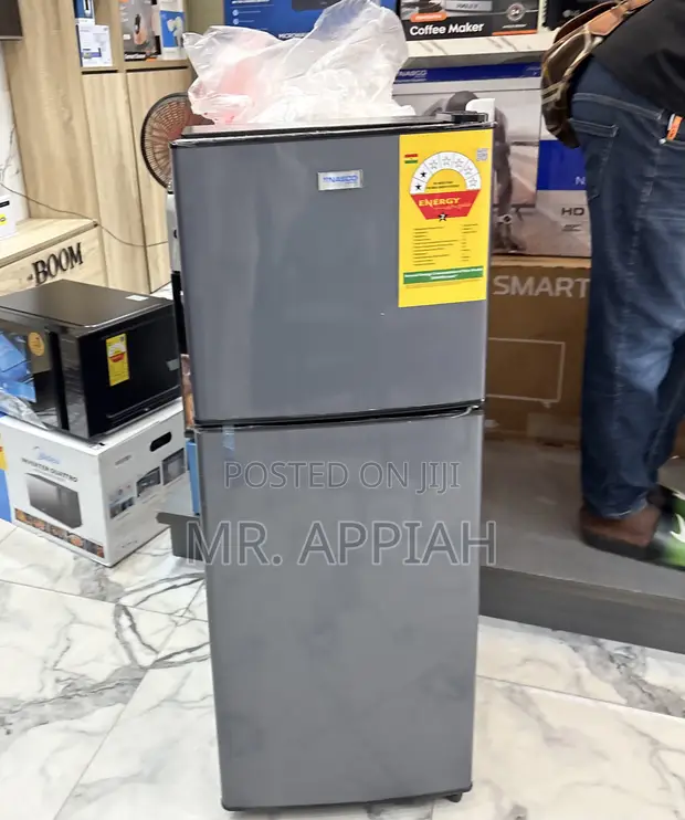 Brand New Nasco Nasd2-13fl Double Door Fridge (112L) - 1
