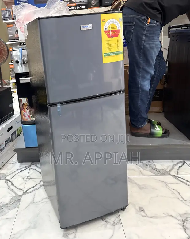 Nasco Top Freezer Fridge (NASD2-13FL) 112L - 1