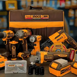 INGCO 5-Piece Industrial Cordless Combo Kit (CKLI2058)