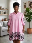 A&D Maternity / Overall Dress - Brand New - 2