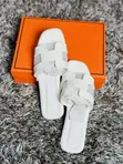 Hermes H-Style Leather Slippers - Ladies - 3