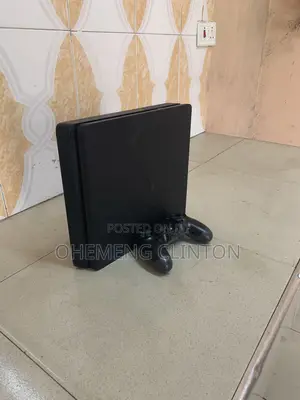 PS4 Slim Console with Controller
