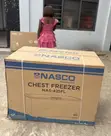 Brand New Nasco Chest Freezer - 400L, Black - 1