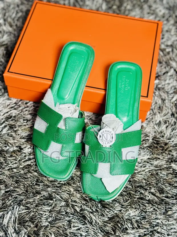 Hermes H-Style Ladies Slippers - 1