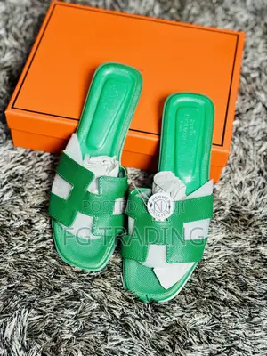 Hermes H-Style Ladies Slippers