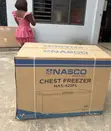 Efficient Nasco 400L Single Door Chest Freezer (Black) - 1