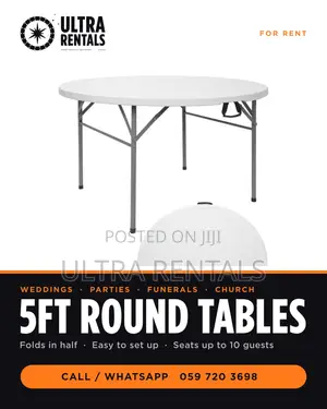 Ultra Rentals: Folding Chairs for Hire in Accra
