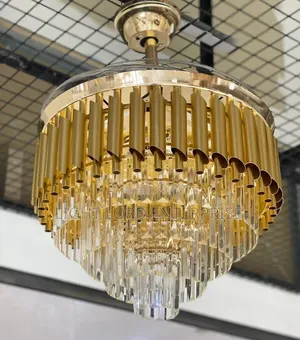 Office/Estate Chandelier Fan Light - 48 inches