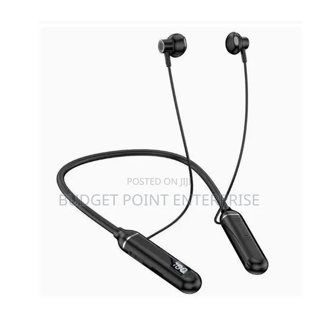 Neckband Earphones Wireless Bluetooth Long-Lasting Battery - 1