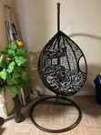 Hanging Egg Chair with Dior Cushion - 2