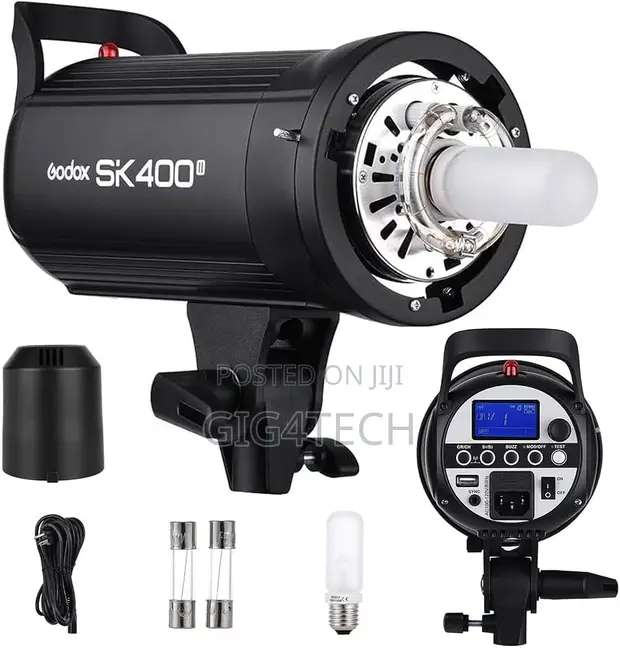 Godox SK400II Studio Strobe Light Bowens Mount - 1