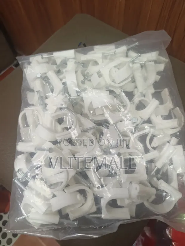 25mm Wall Clips (100pcs) - 1