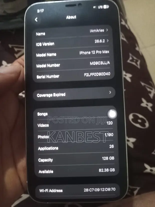 Apple iPhone 12 Pro Max 128GB White - 1