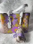 Coach Bag with Teddy Bear Charm - 4