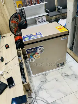 Nasco 150L 2-Star Chest Freezer - Gold