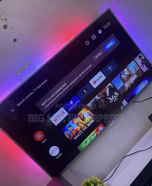 Philips 50-Inch Smart UHD TV with Ambi-Light - 1
