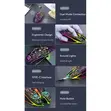 Wireless & Bluetooth Dual-Mode Rechargeable Gaming Mouse - 2