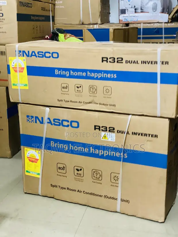 Nasco 1.5HP Dual Inverter Air Conditioner - 1