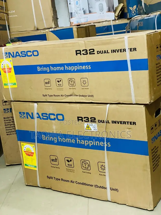 Nasco 1.5hp Dual Inverter Air Conditioner - 1