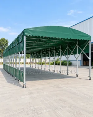 Mobile Retractable Canopy 5m x 3m