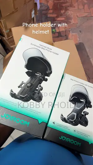 JOYROOM Helmet-Style Bike Phone Holder with Sunshade