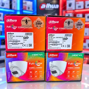 Dahua 5MP Full-Color HDCVI Camera with Mic