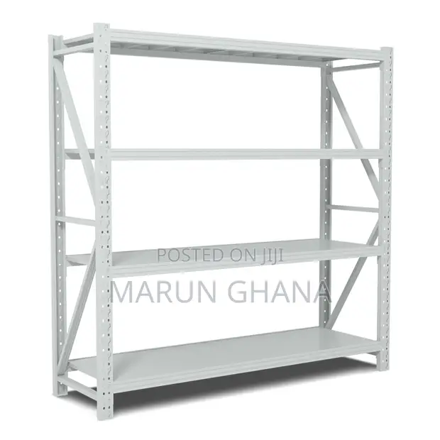 Heavy-Duty Warehouse Storage Rack - 300kg Per Shelf - 1