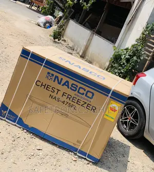 Brand New 400L Nasco Grey Single Door Chest Freezer