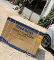 Brand New 400L Nasco Grey Single Door Chest Freezer - 1