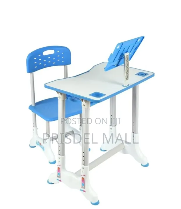 Adjustable Kid's Study Table and Chair - 1