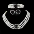 Ladies Pearl Jewellery Set - 1