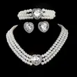 Ladies Pearl Jewellery Set - 2