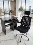 Small Size Desk + Mesh Office Chair - 2