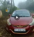 Hyundai Elantra 2013 Red - 1