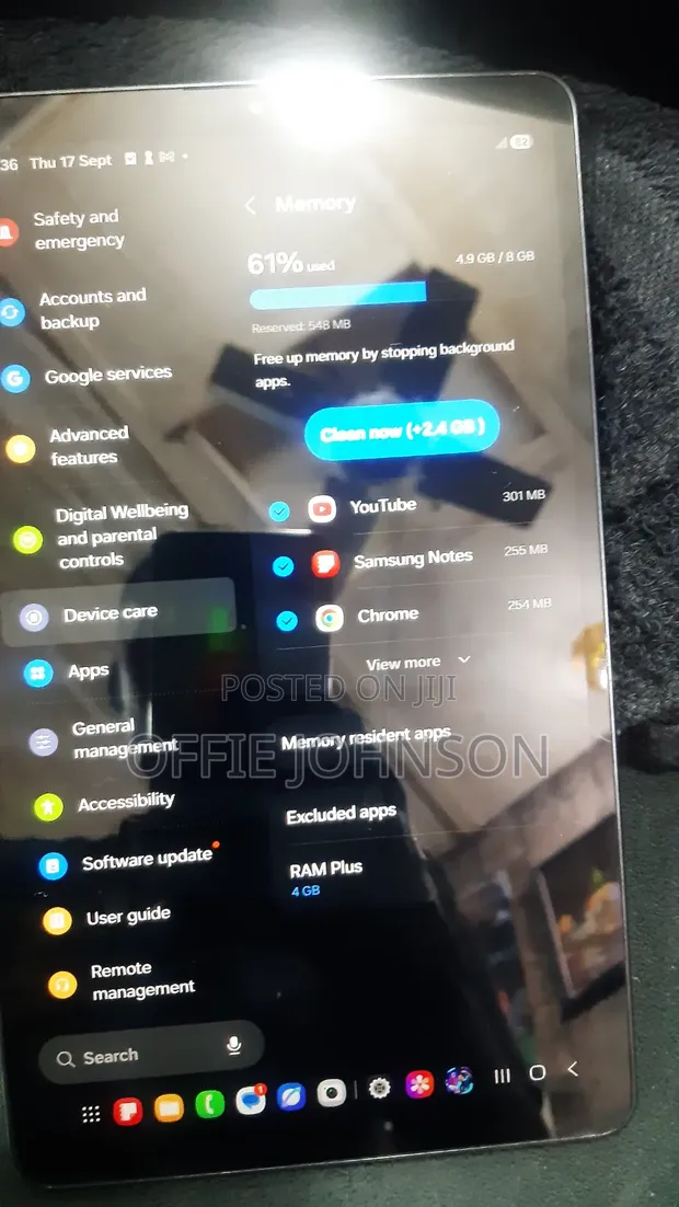 Samsung Galaxy Tab A11 128GB Gray - 1
