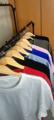 100% Cotton Plain T-Shirts - 2
