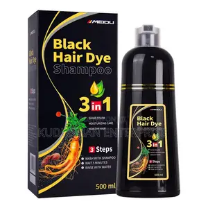 Healthy Hair Black Hair Dye Shampoo
